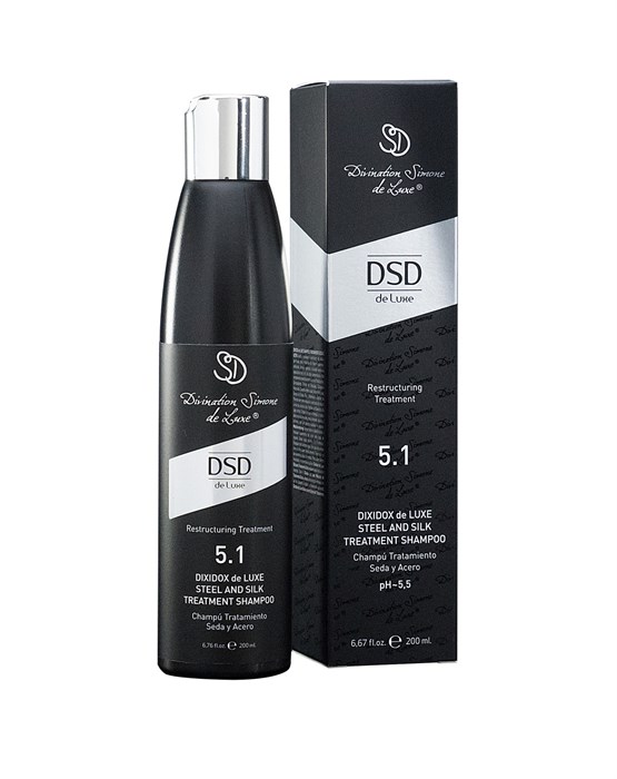 Dixidox de Luxe № 5.1 Восстанавливающий шампунь Сталь и Шелк 200 мл.