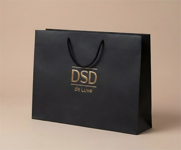 Подарочный пакет DSD, черный